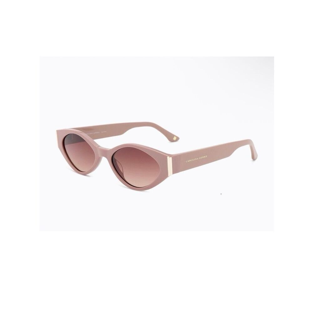 Carolina Lemke Rose Pink Cat-Eye Sunglasses CL9181-02